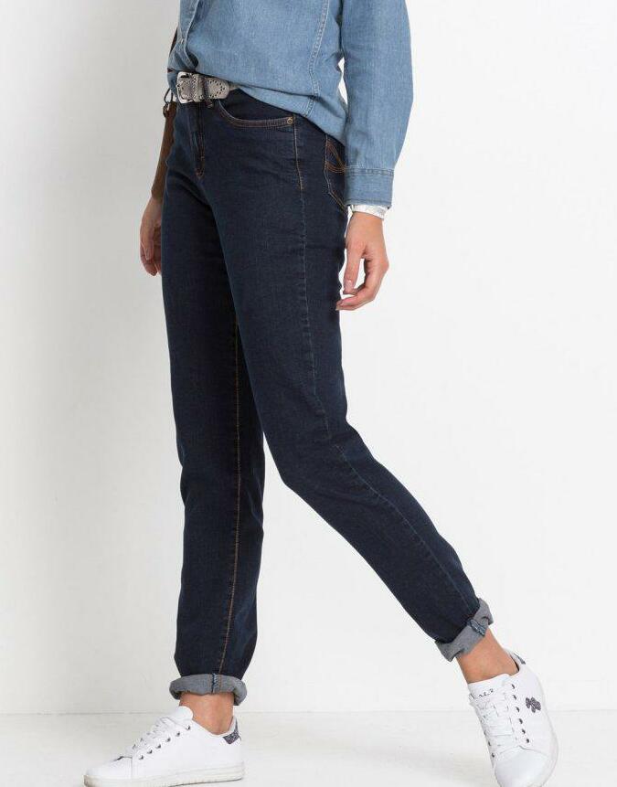 NIEBIESKIE SPODNIE JEANOSWE