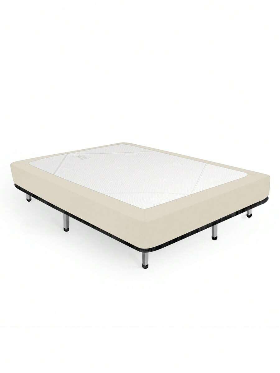 BEŻOWE PRZEŚCIERADŁO Z GUMKĄ
