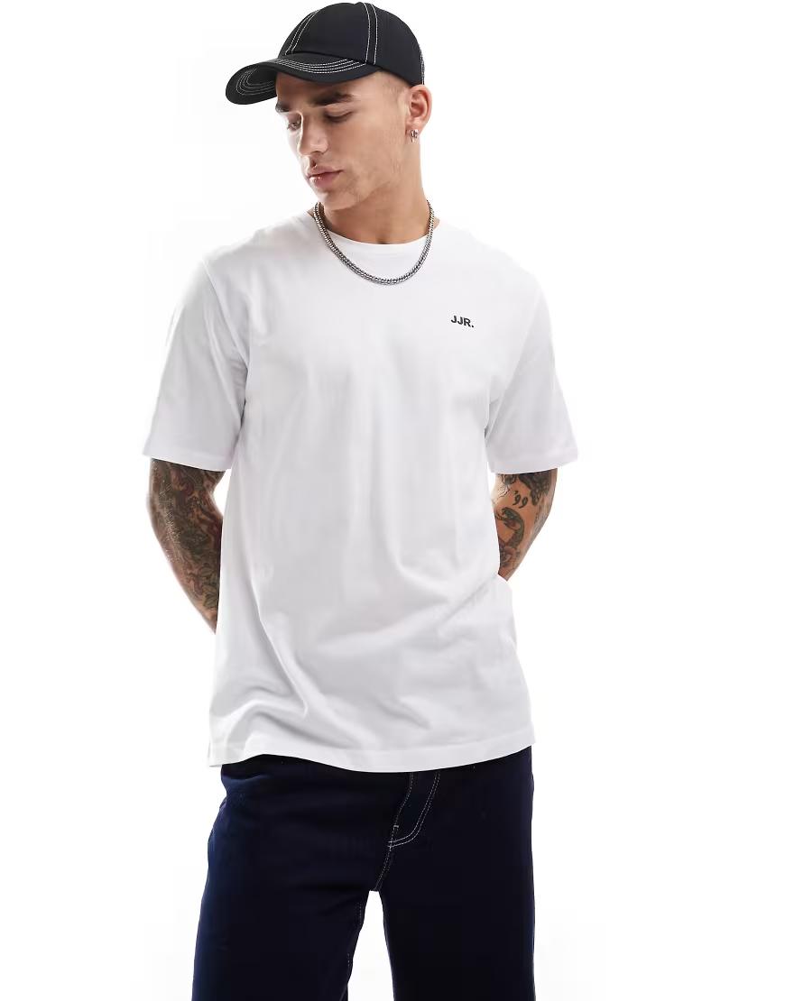 Biały T-shirt logo