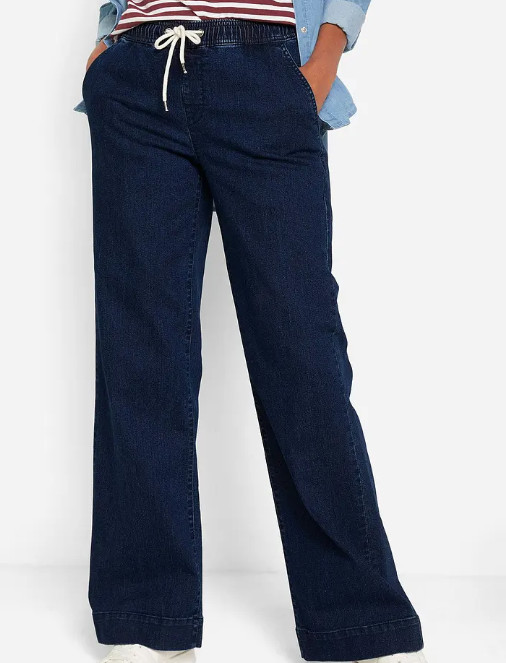 SPODNIE JEANSOWE DAMSKIE