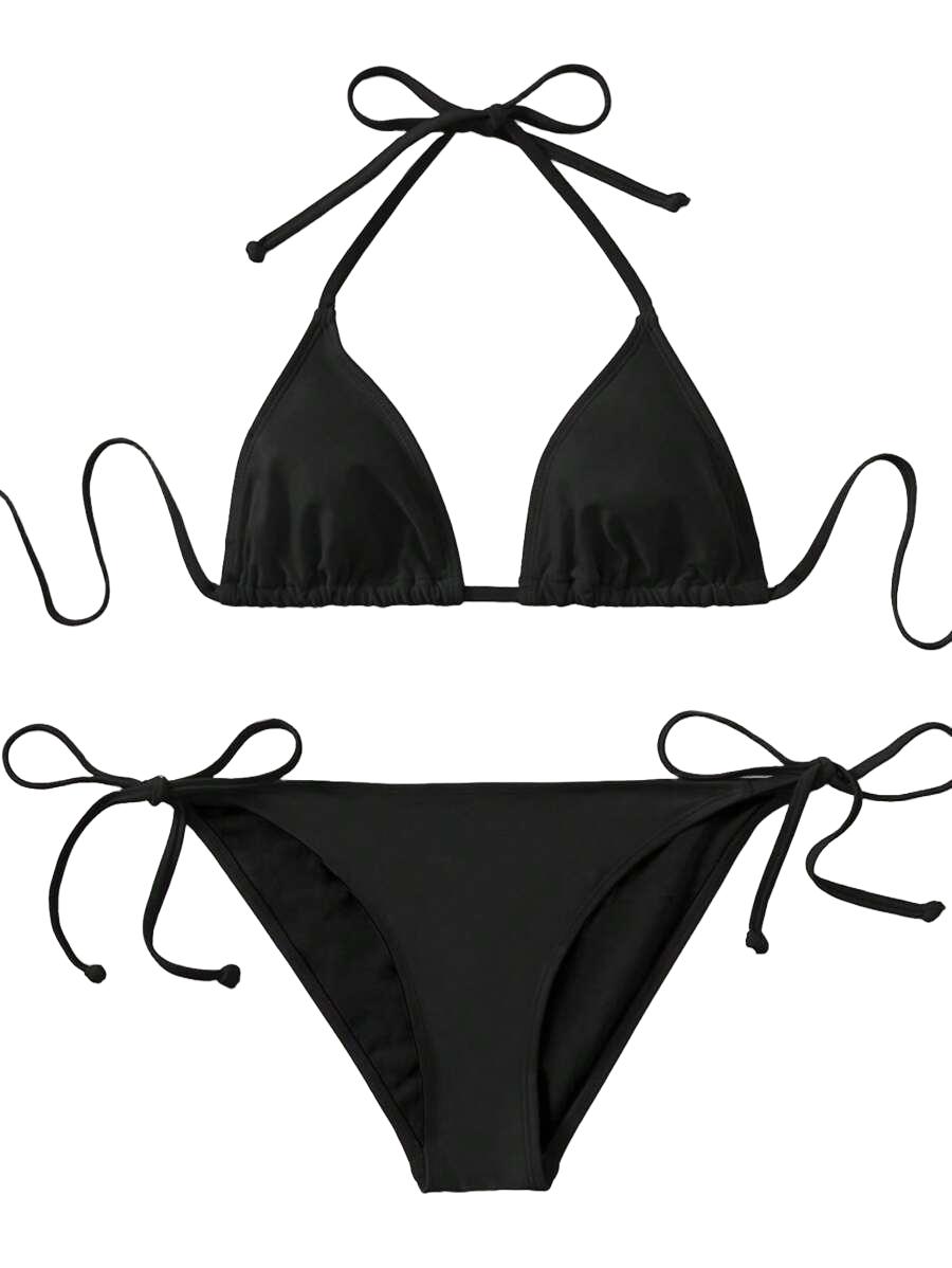 WIĄZANE BIKINI DWUCZĘŚCIOWE