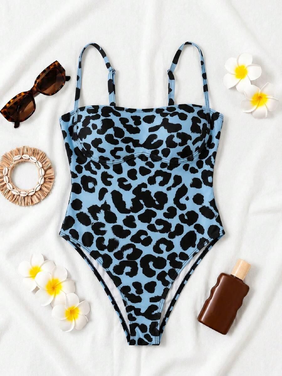 JEDNOCZĘŚCIOWY STRÓJ KĄPIELOWY ANIMAL PRINT