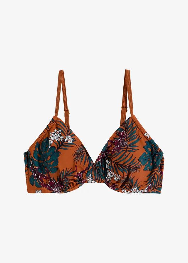 BIUSTONOSZ BIKINI Z WZOREM 