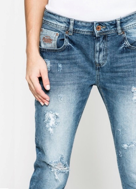 SPODNIE BOYFRIEND JEANS