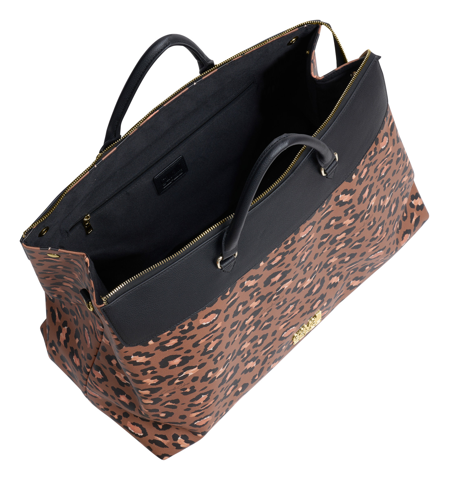 torba animal print łączenie logo