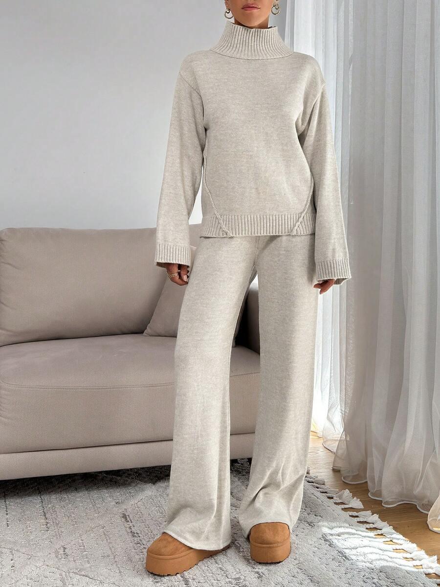 KOMPLET SWETER SPODNIE