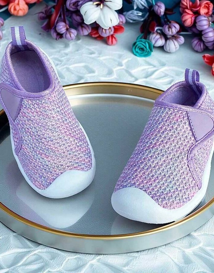 fioletowe buty sportowe slip on