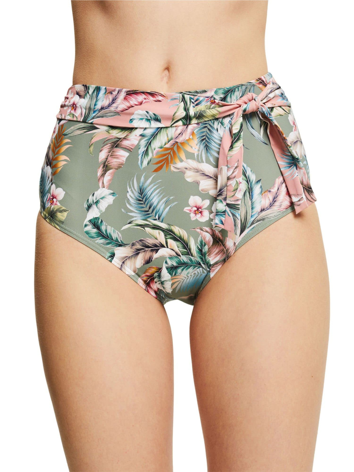 dół od bikini wysoki stan wzór