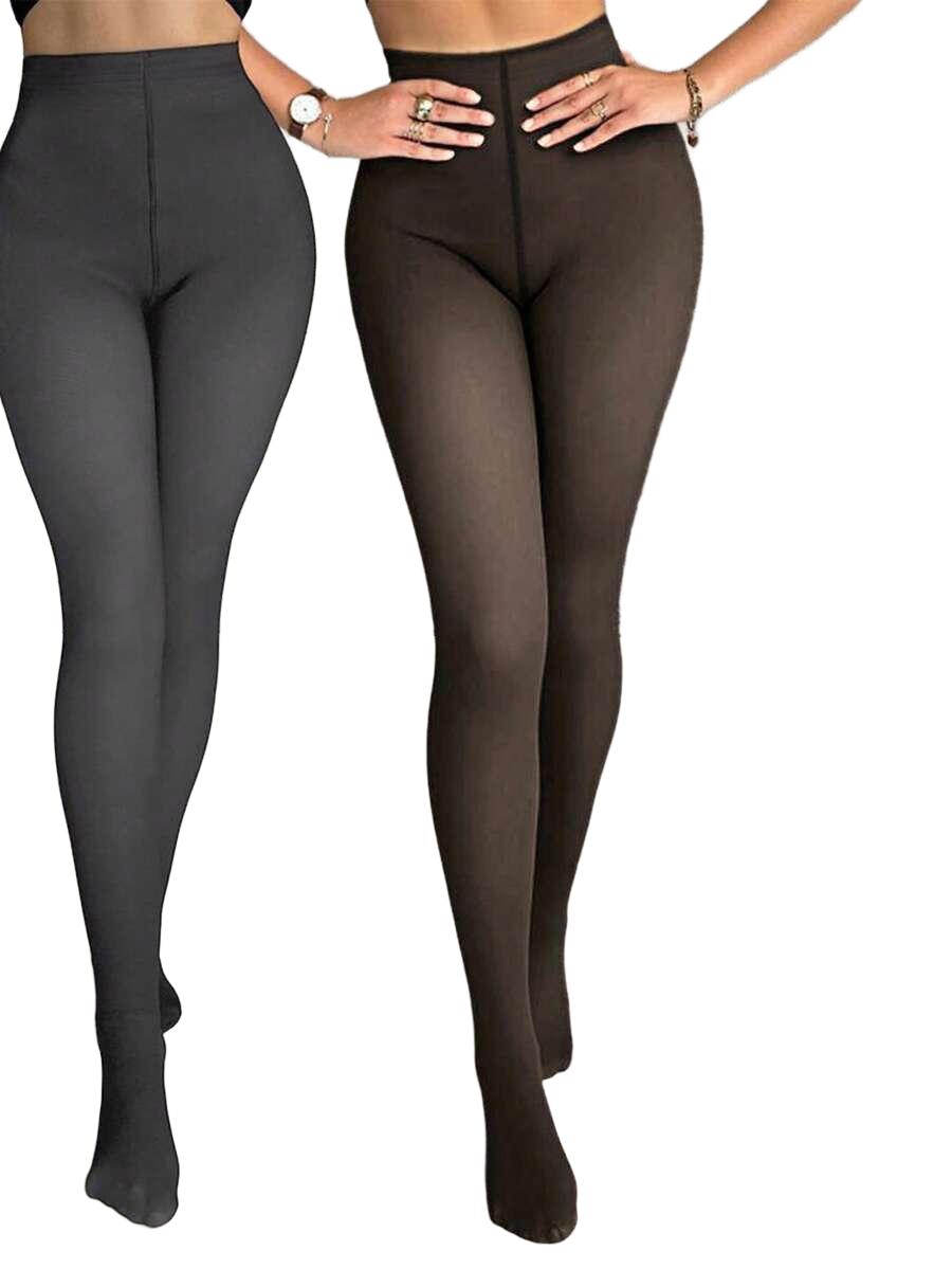 gładkie rajstopy 2-pack