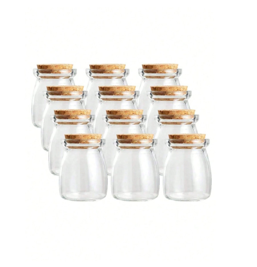 mini słoiczek pokrywka 12-pack