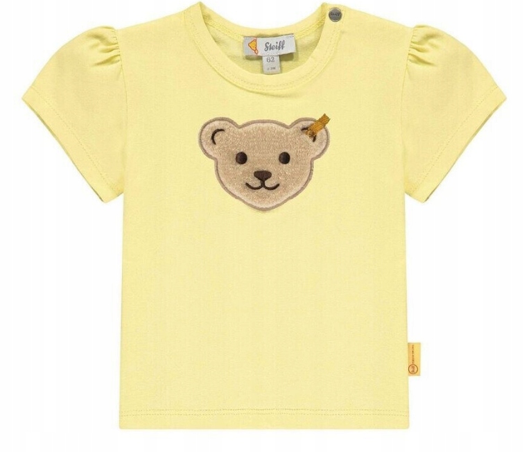 żółty t-shirt miś 
