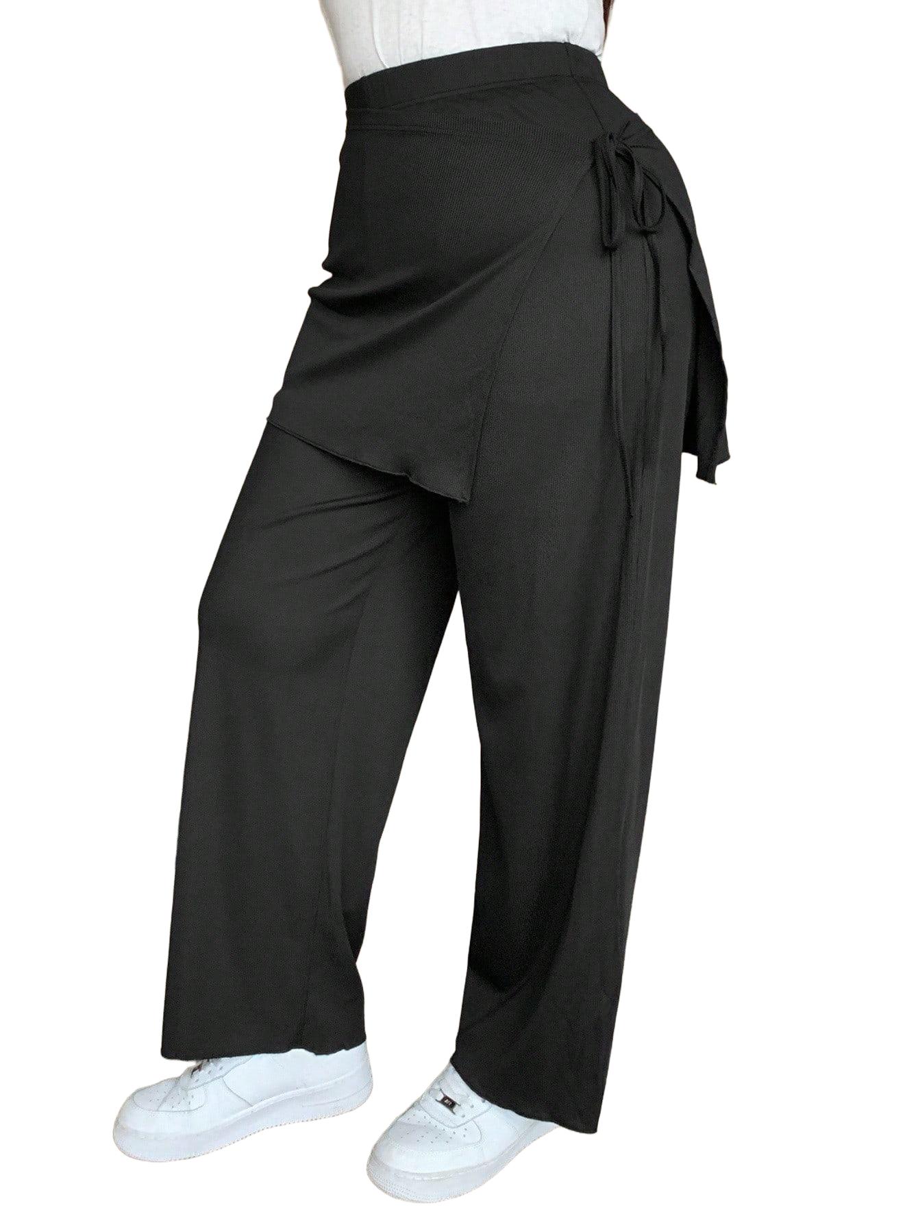 SPODNIE DAMSKIE CASUAL CZARNE