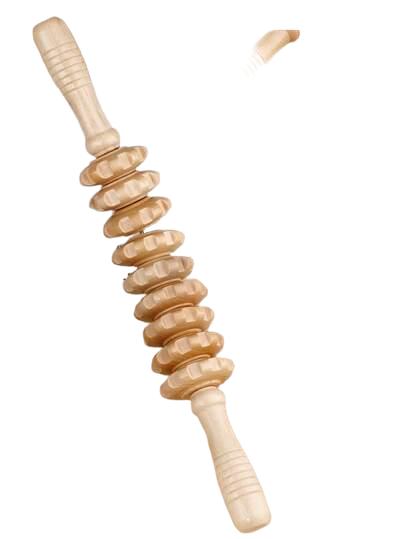 masażer roller drewniany
