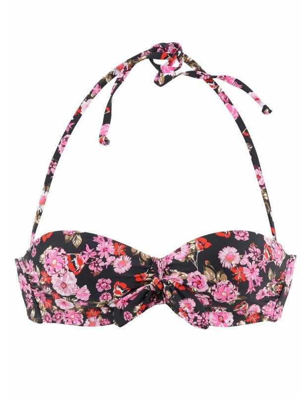 GÓRA OD BIKINI WZÓR kwiaty