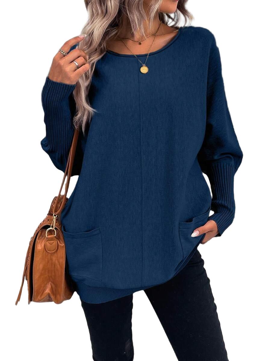 SWETER DAMSKI OVERISZE 