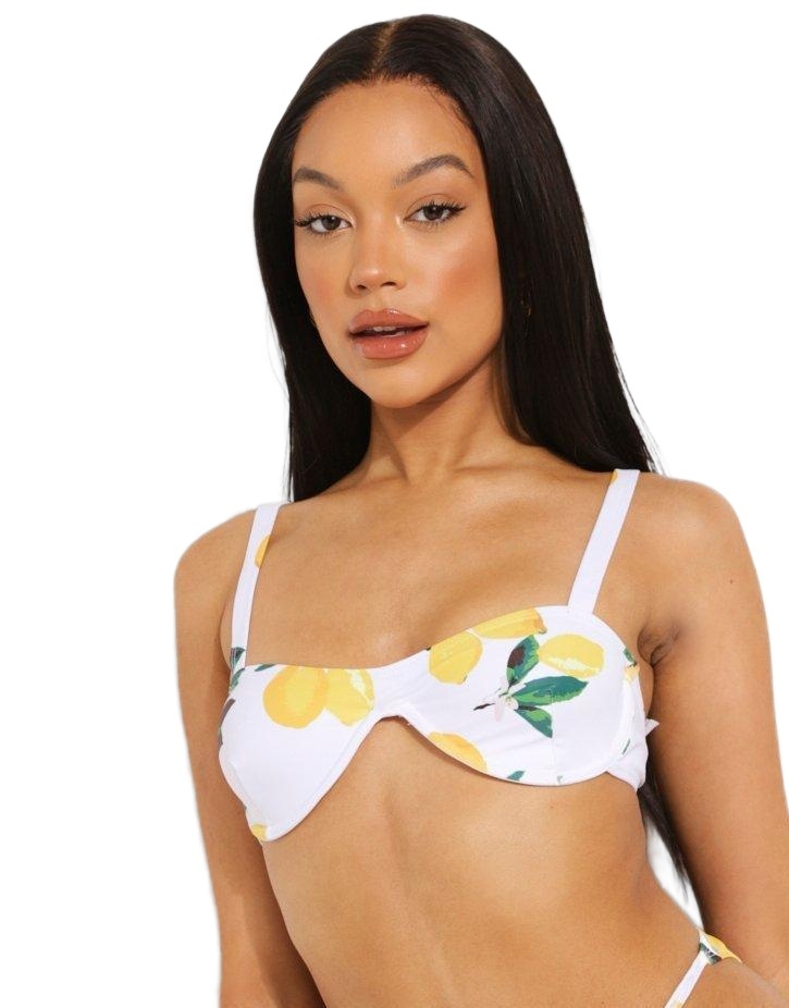 GÓRA OD BIKINI LEMON NADRUK