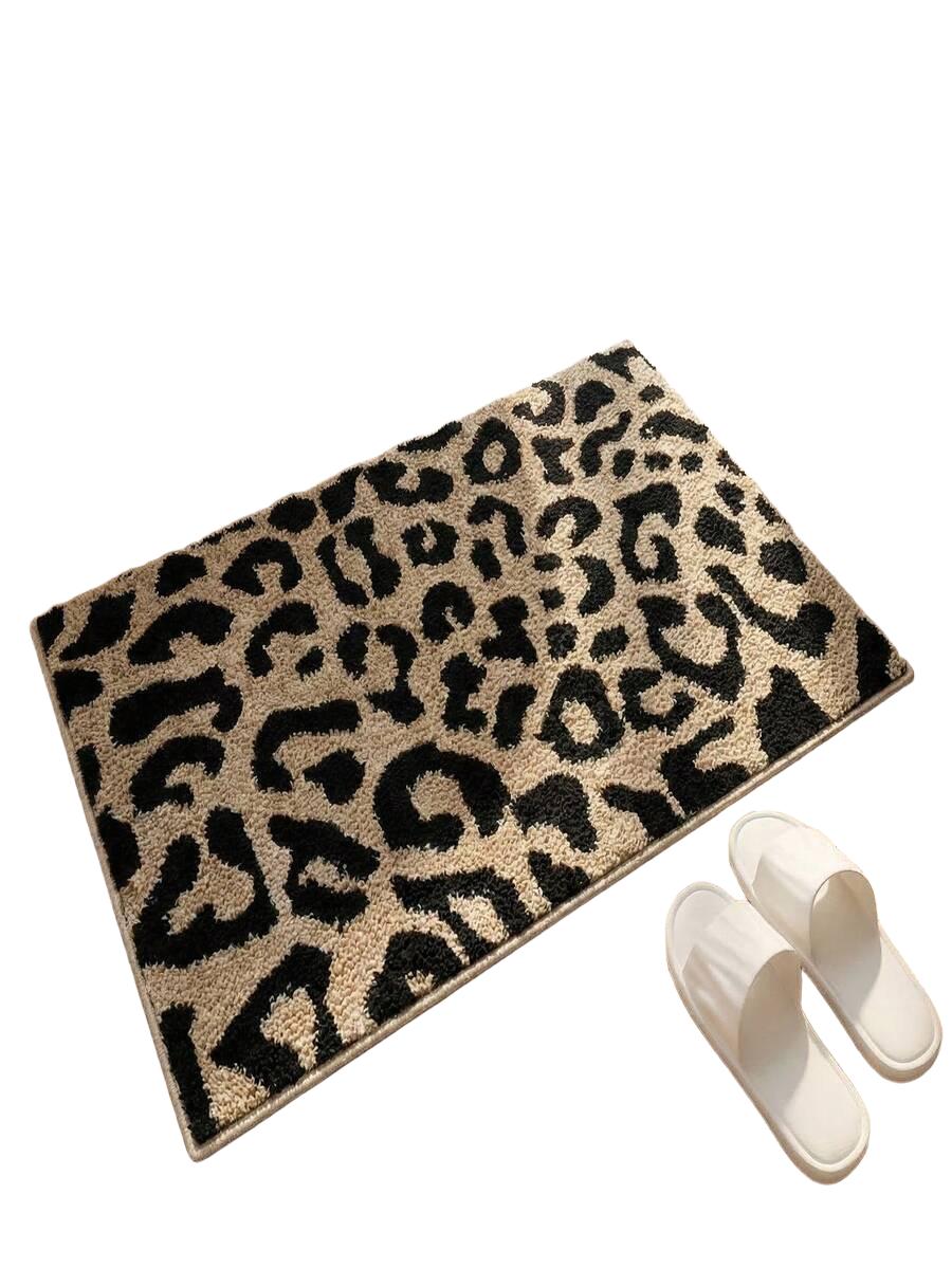 dywanik łazienkowy animal print