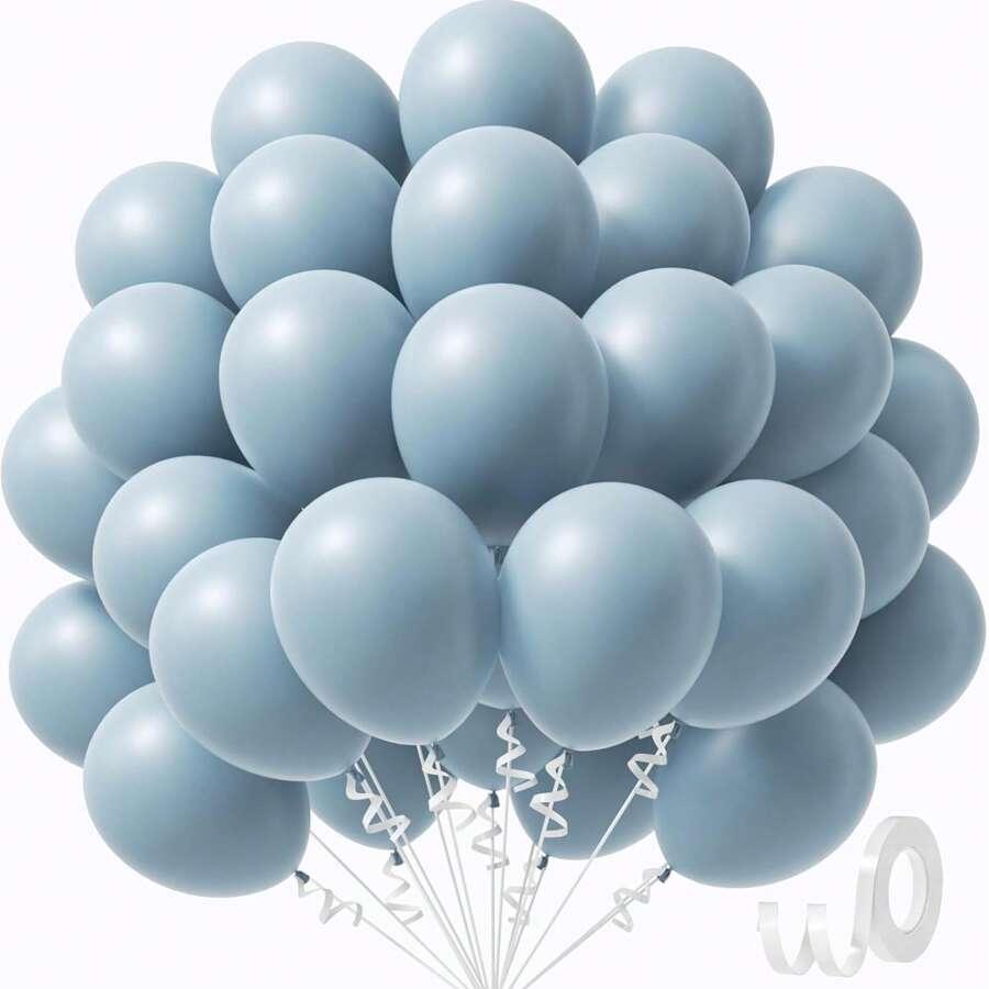 NIEBIESKIE BALONY 50-PACK