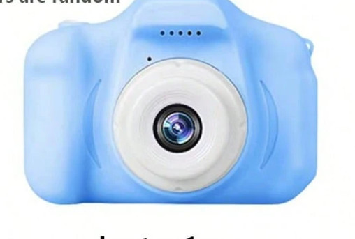 NIEBIESKI APARAT FOTOGRAFICZNY ZABAWKA 