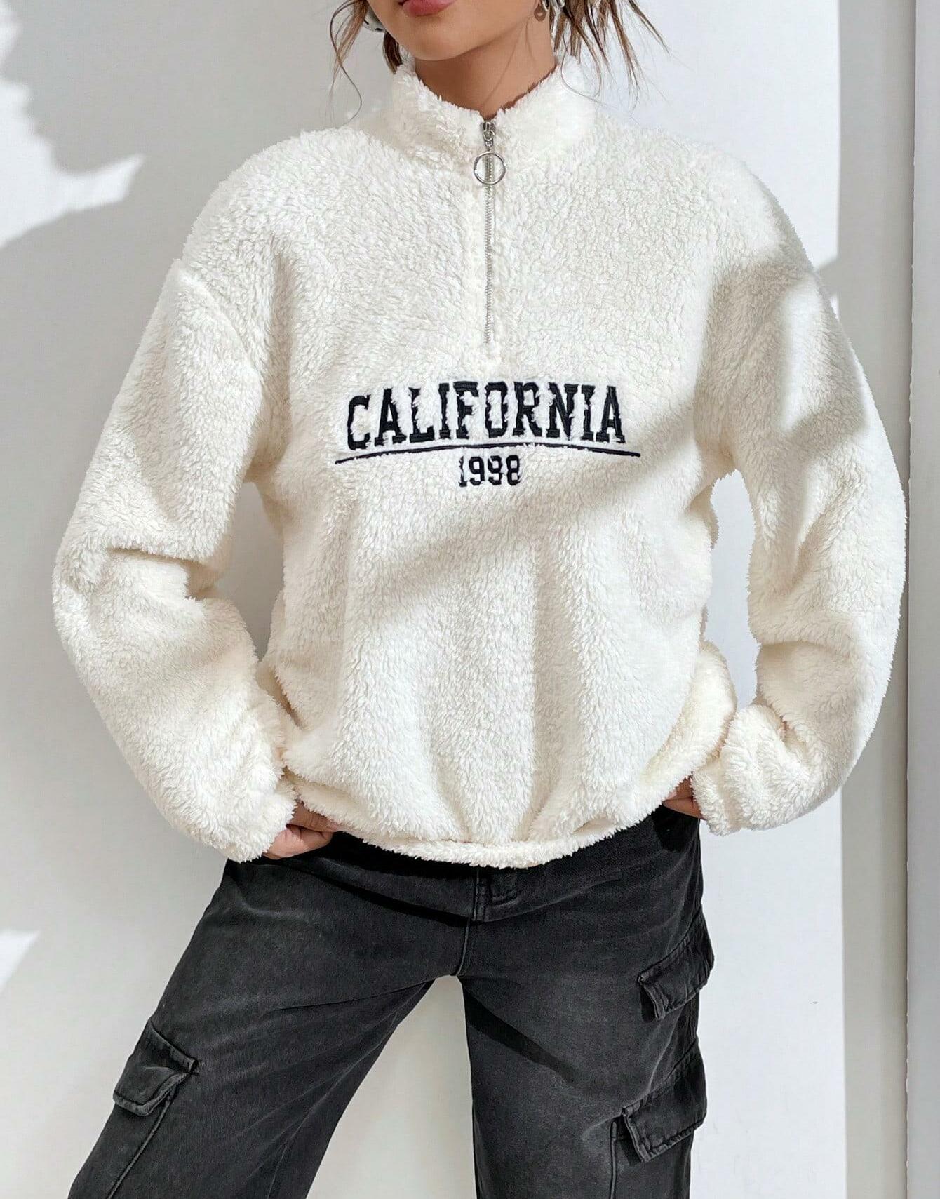BLUZA ZAMEK STÓJKA