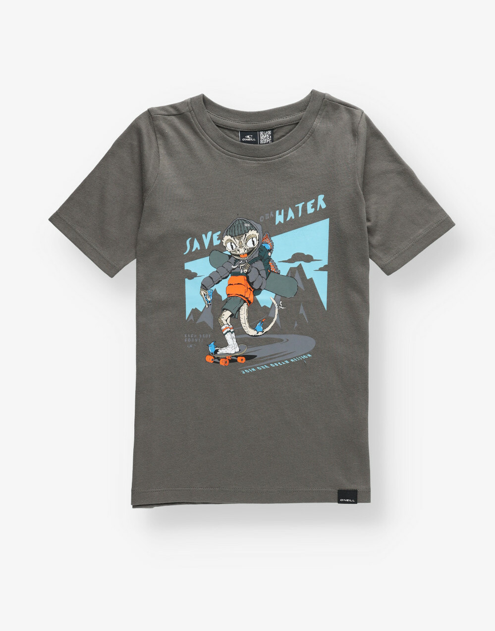 ZIELONY T-SHIRT print