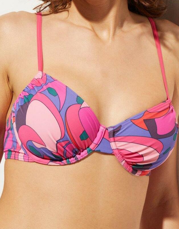 GÓRA OD BIKINI Z WZOREM