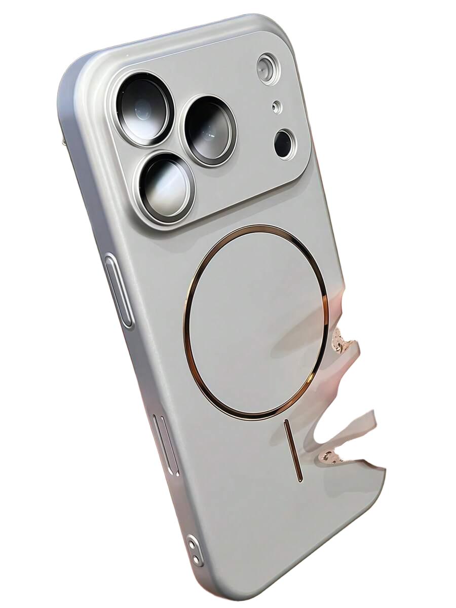 srebrne etui na telefon iphone 17 pro max