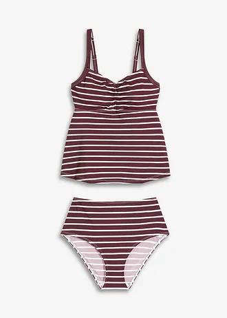 TANKINI DWUCZĘŚCIOWE NA RAMIĄCZKACH 