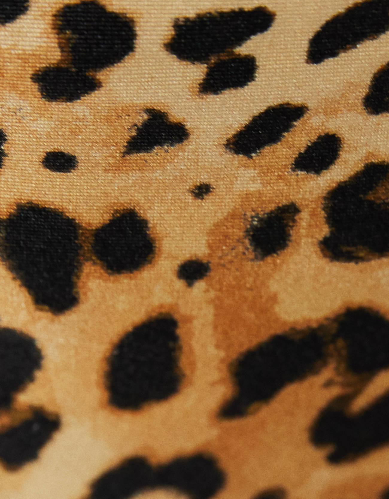 DÓŁ BIKINI ANIMAL PRINT