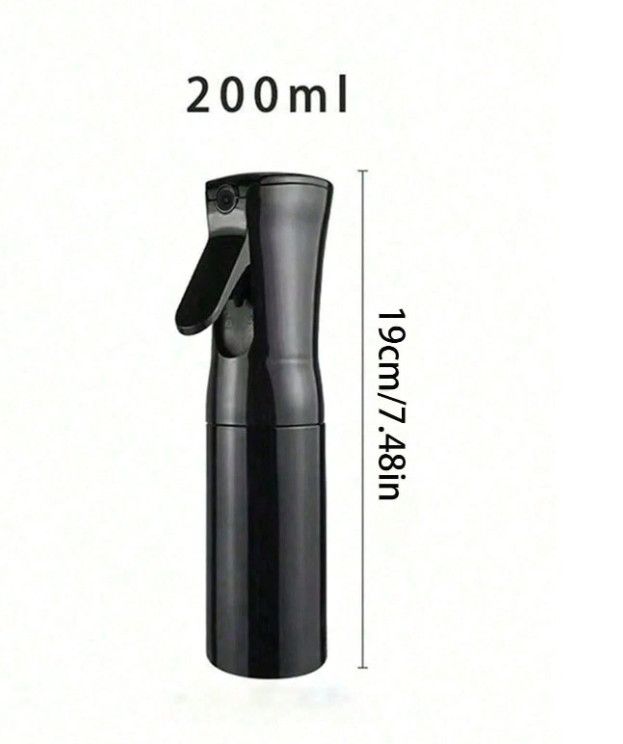czarna butelka atomizer 