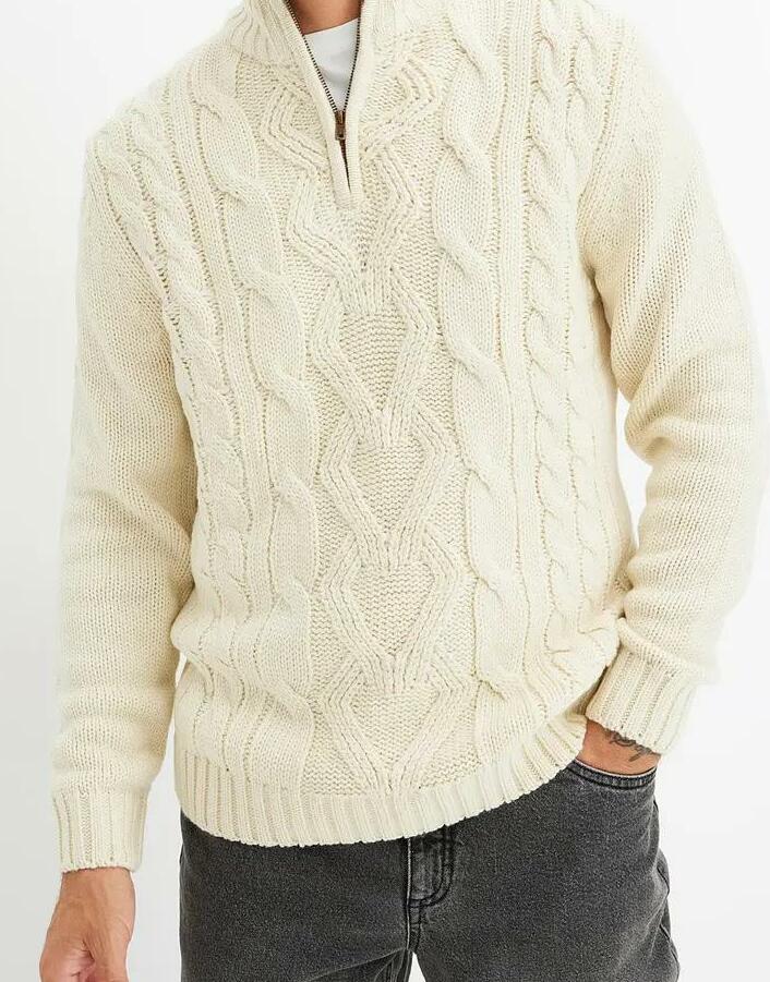 SWETER MĘSKI WKŁADANY PRZEZ GŁOWĘ