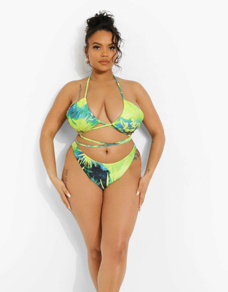 góra od bikini wzór wiązanie