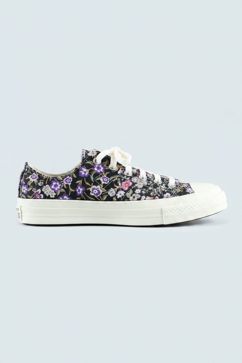 niskie trampki retro chuck 70 kwiaty kontrast