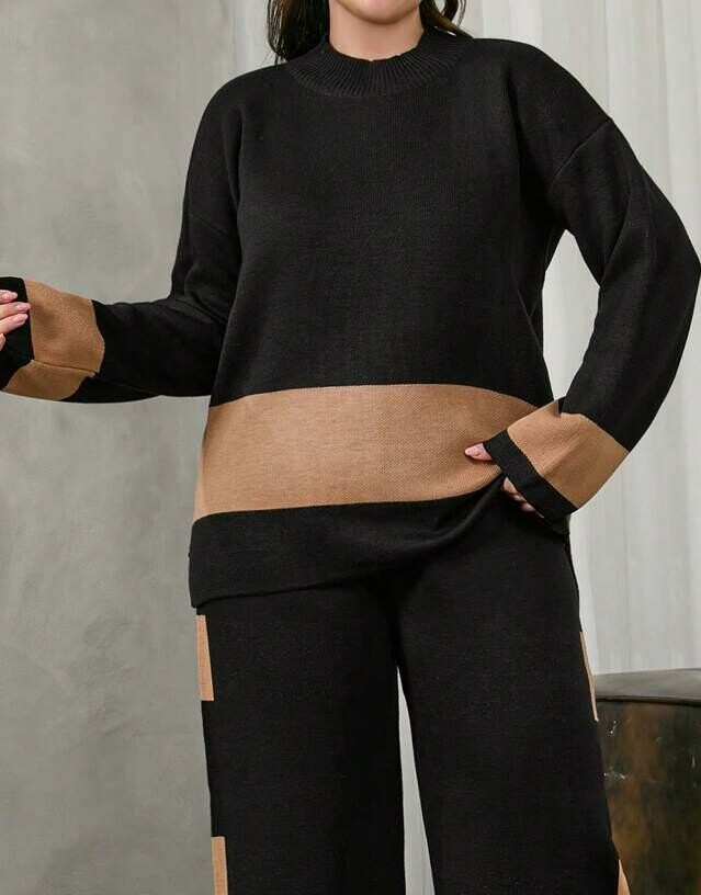 CZARNY SWETER CASUAL 