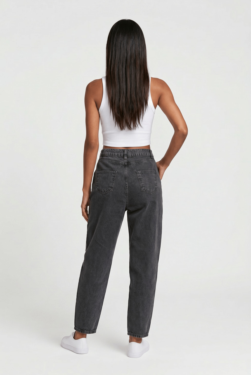 SPODNIE JEANS WYSOKI STAN