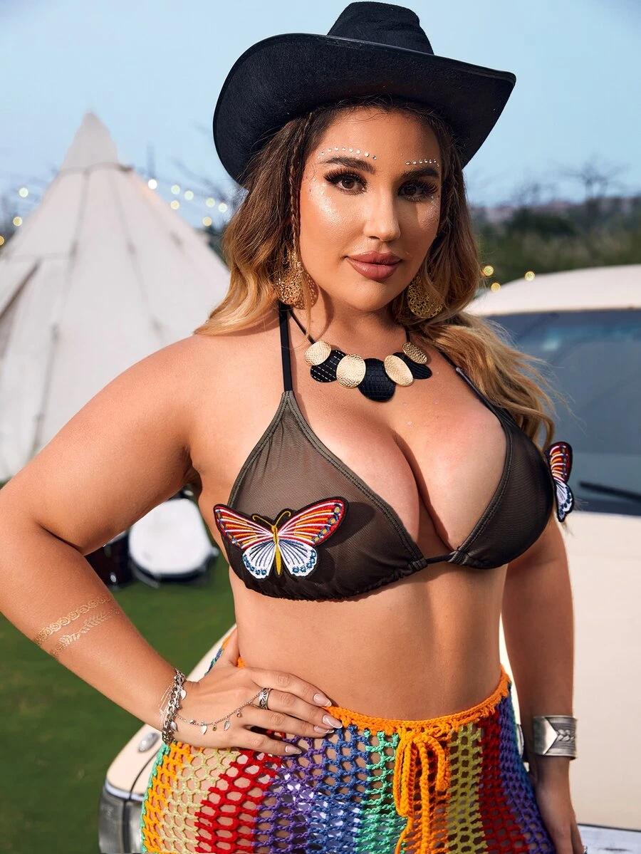 GÓRA OD BIKINI MOTYLE 