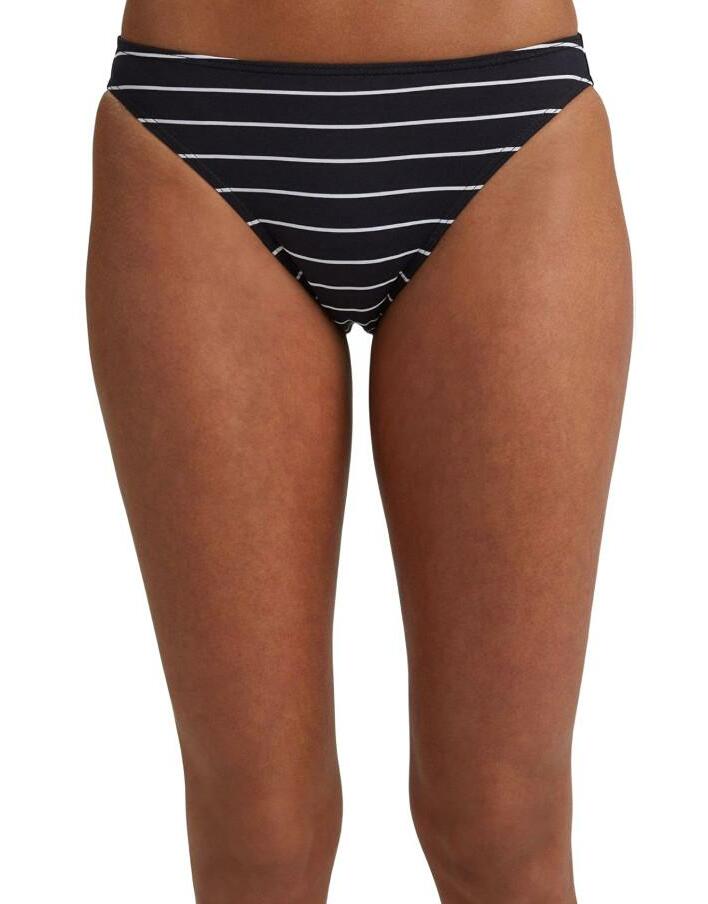 CZARNY DÓŁ OD BIKINI WZÓR PASKI