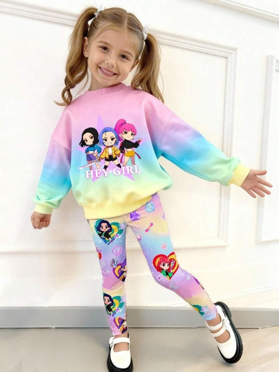 BLUZA LEGGINSY KOMPLET