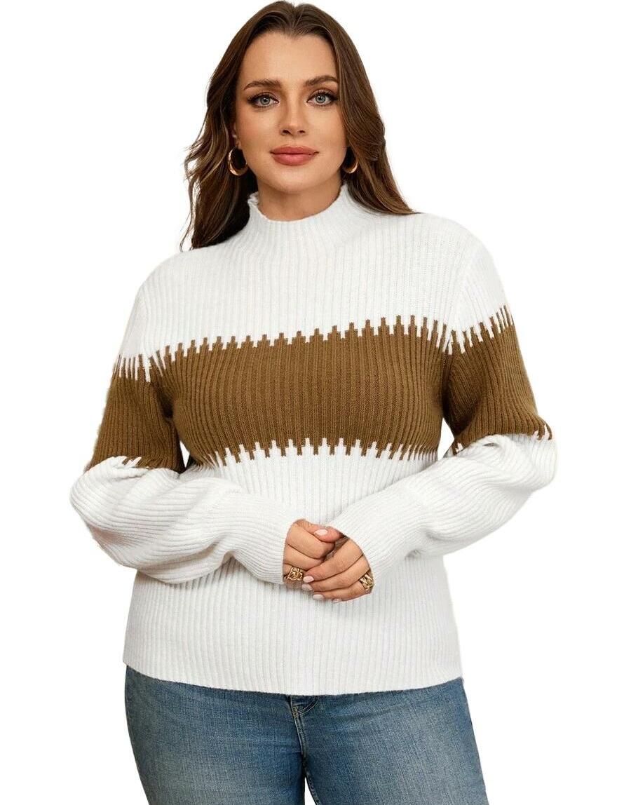 SWETER DAMSKI PÓŁGOLF 