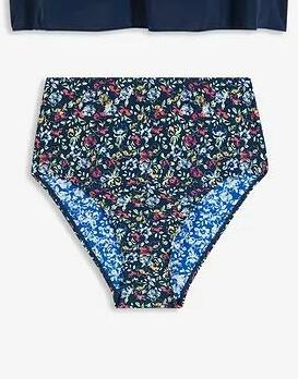 dół od bikini kwiaty