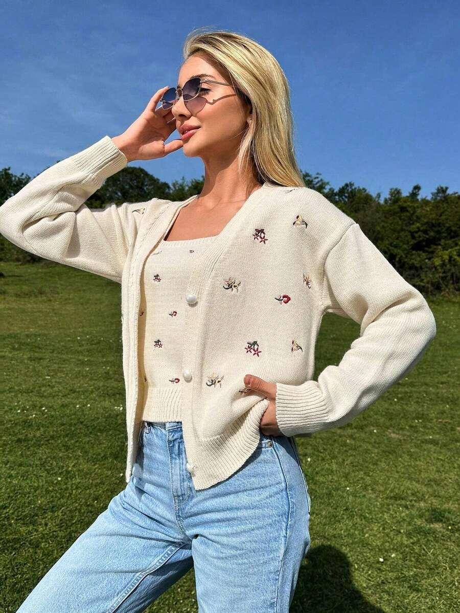 komplet sweter top