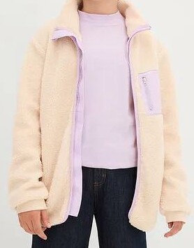 BLUZA ROZPINANA Z KOŻUSZKOWEGO POLARU