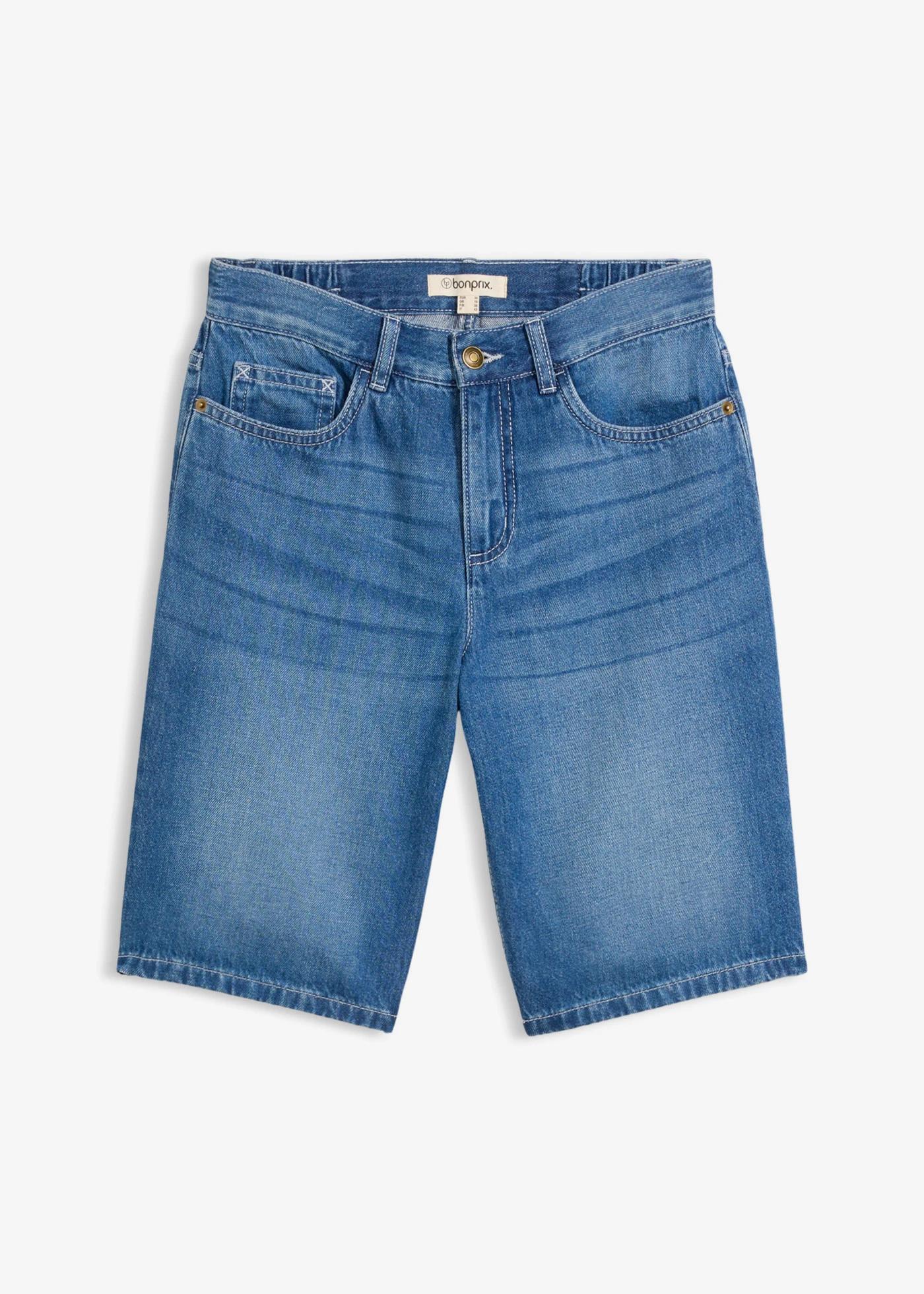 BERMUDY JEANSOWE DAMSKIE