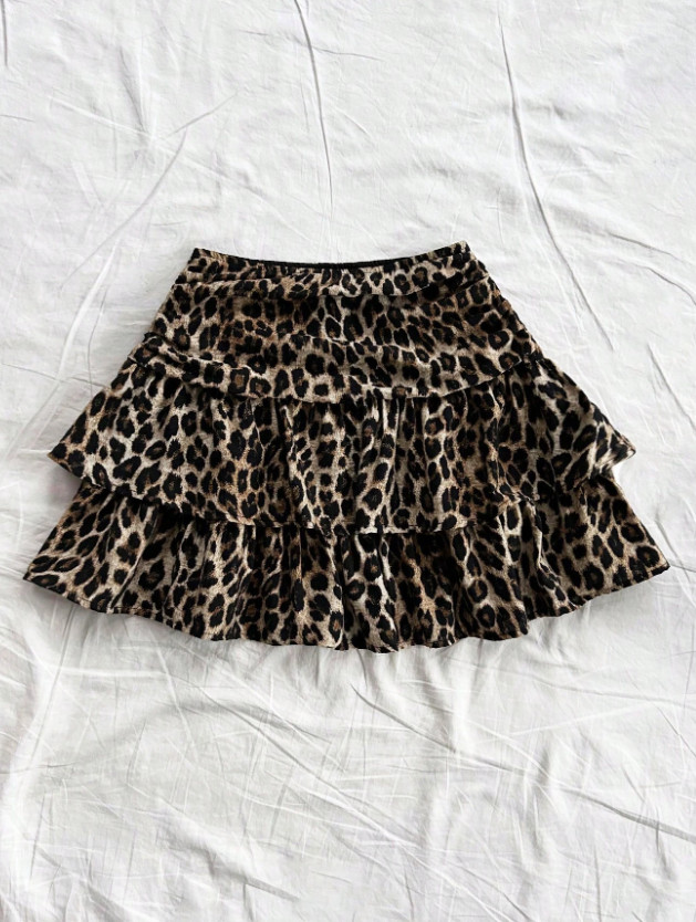 MINI SPÓDNICA ANIMAL PRINT 