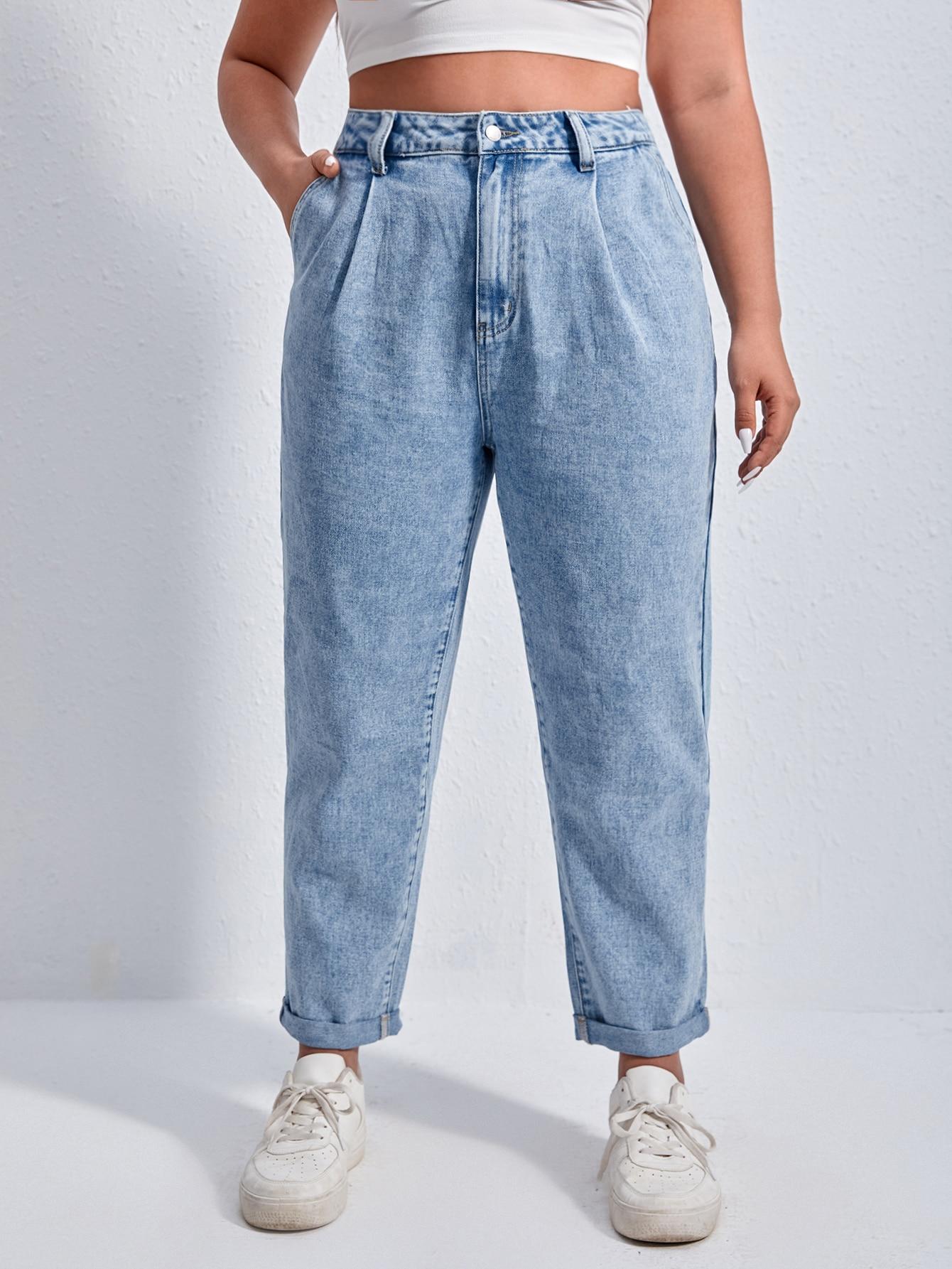 NIEBIESKIE SPODNIE JEANS