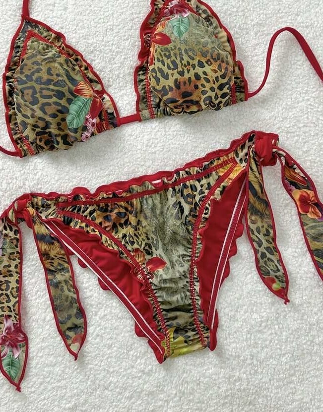 dół bikini wzór