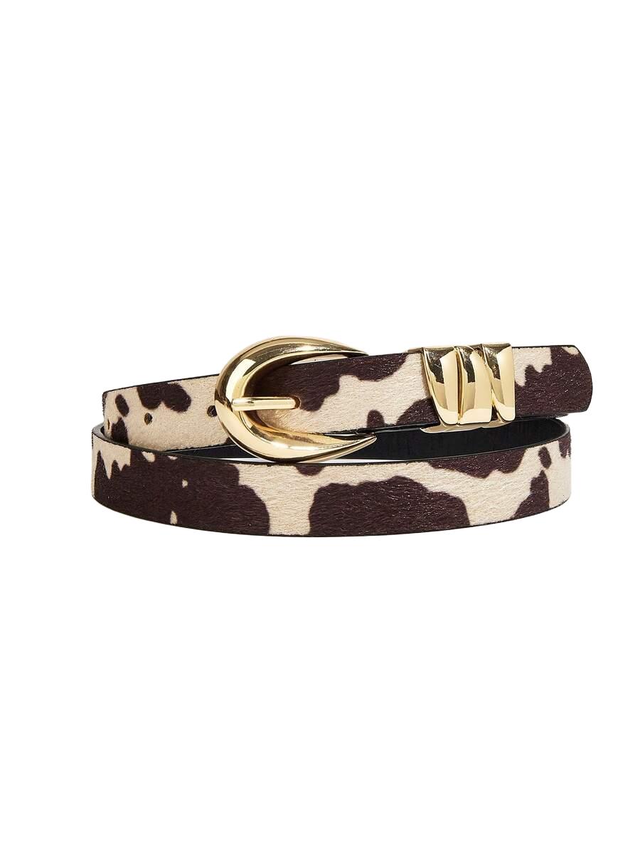 PASEK ANIMAL PRINT KLAMRA
