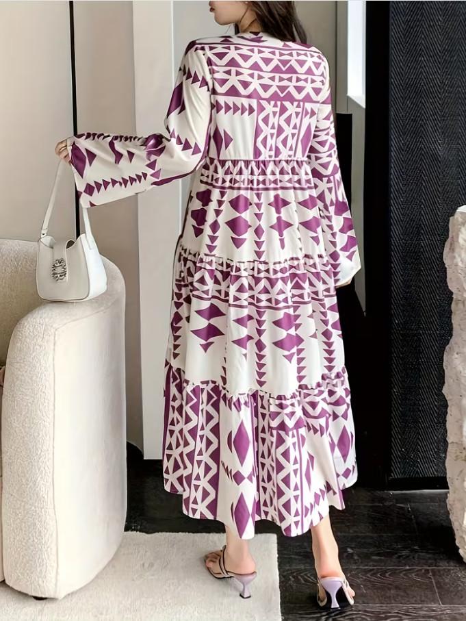 MAXI SUKIENKA PRINT
