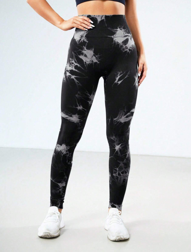 LEGGINSY SPORTOWE MARSZCZENIE 