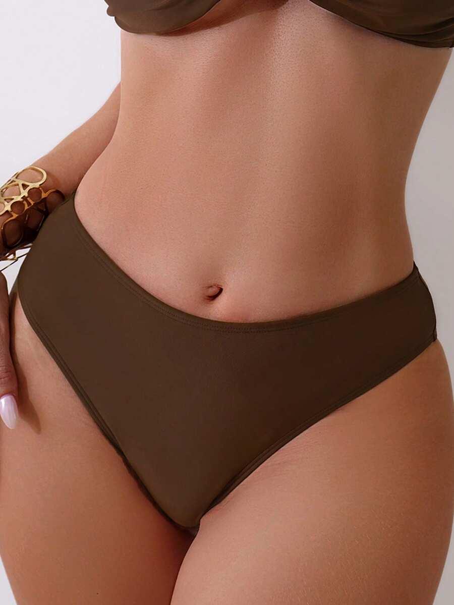 BRĄZOWY DÓŁ OD BIKINI